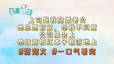 隐婚老公总想跟我秀恩爱